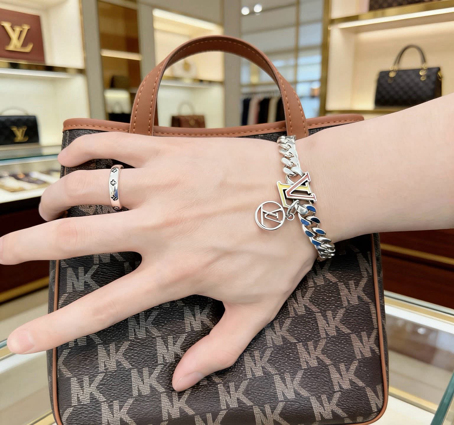 Louis Vuitton Silver Ring